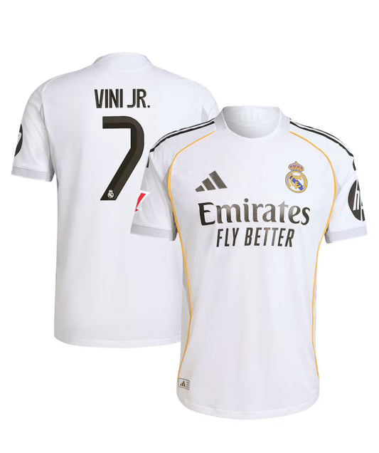 Vini Jr 25/26 Replica Player Jersey